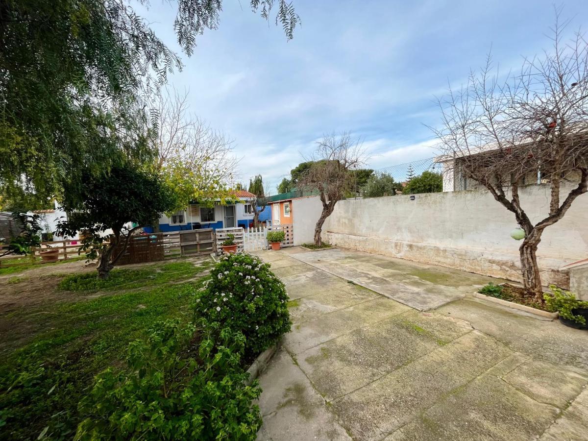 Estudio Adosado Acogedor Con Jardin, Barbacoa Y Parking Privado لقنت المظهر الخارجي الصورة