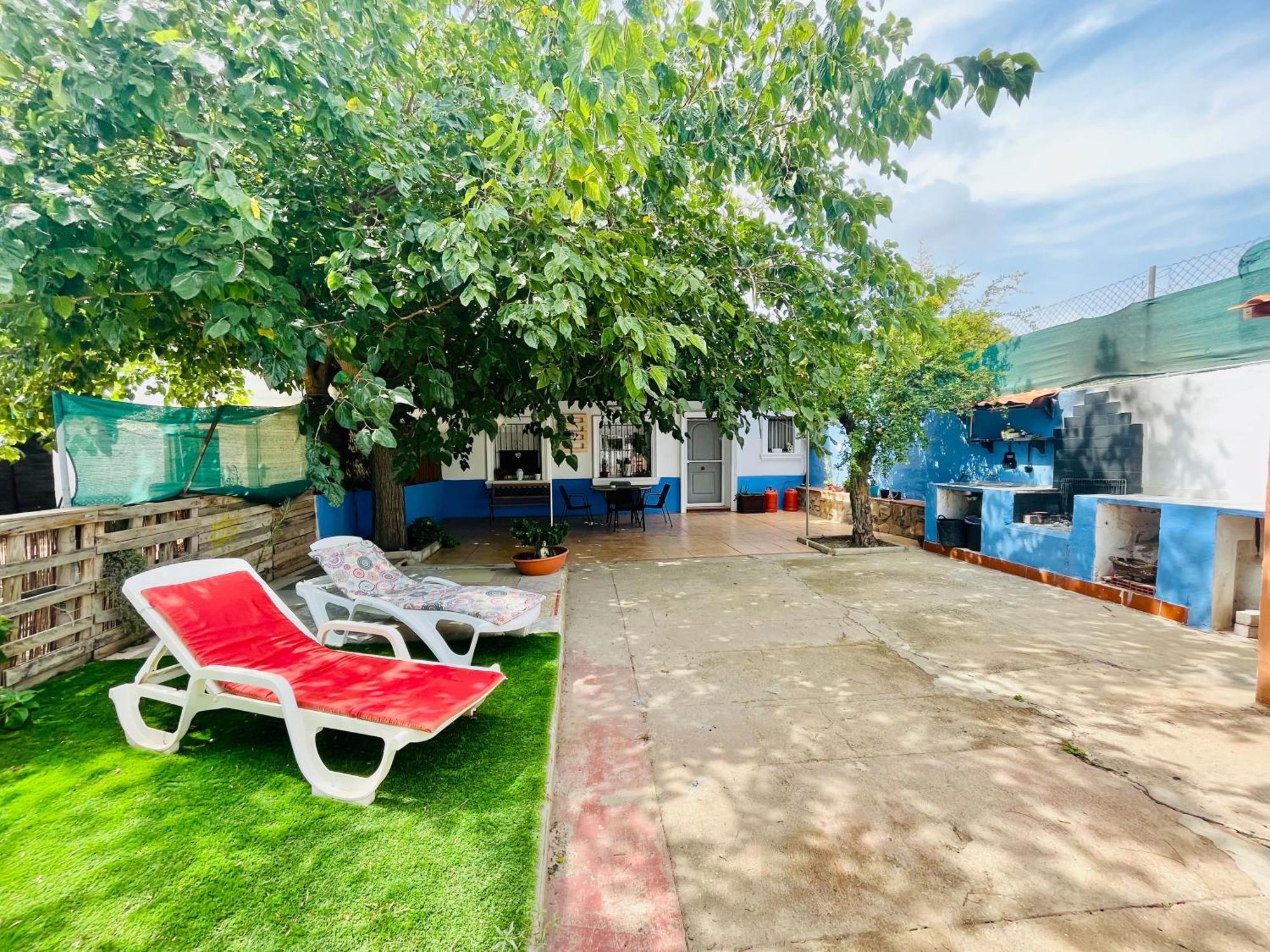 Estudio Adosado Acogedor Con Jardin, Barbacoa Y Parking Privado لقنت المظهر الخارجي الصورة